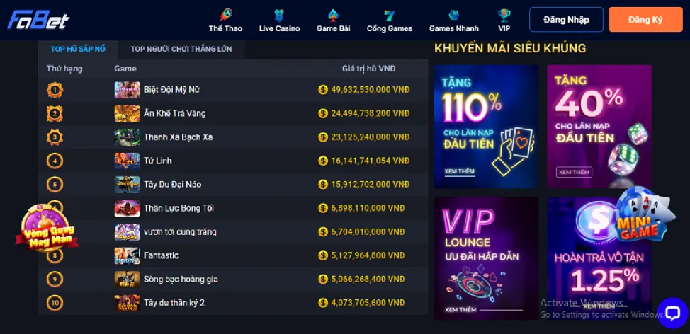 Trò chơi sòng bạc trực tuyến với dealer chuyên nghiệp